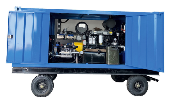 Paint and rust removal cleaning machine
