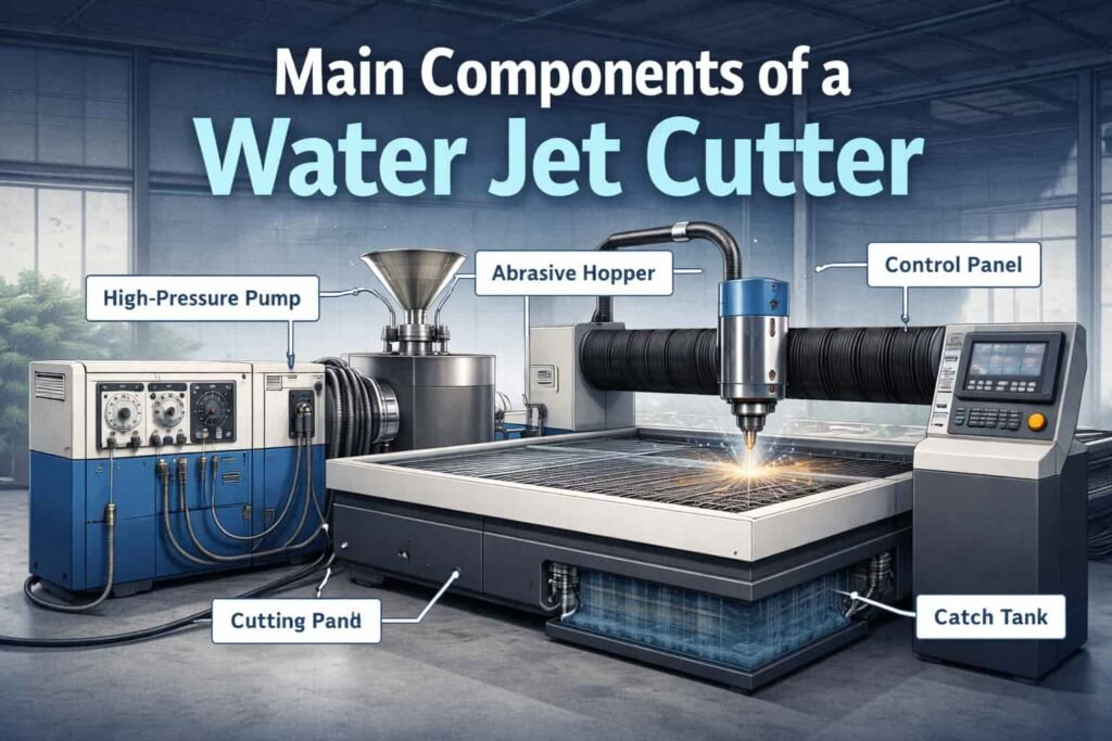 Main Components of a Water Jet Cutter