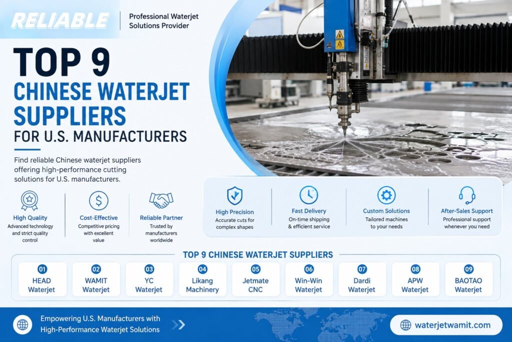 Top 9 Chinese Waterjet Suppliers for USA